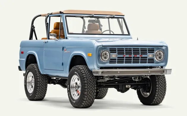 Restored Classic Ford Bronco