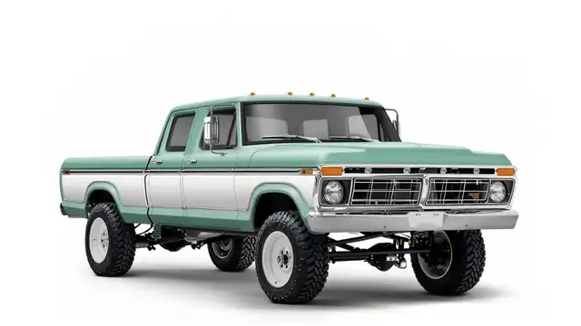 Classic Ford F‑350 Crew Cab