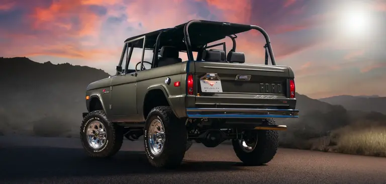 Velocity's Custom Vintage Bronco – Modern Performance Meets Timeless American Design