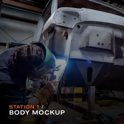 Prodcution Process 01 Body Mockup