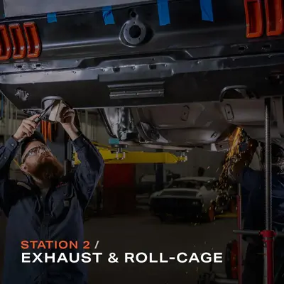 Prodcution Process 02 Exhaust And Roll Cage