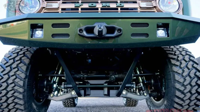 Trick Pony Velocity Restorations Crafts A Rugged And Refined 76 Bronco 8 Of 13