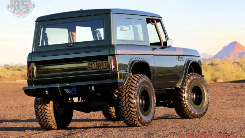 Trick Pony Velocity Restorations Crafts A Rugged And Refined 76 Bronco 3 Of 13