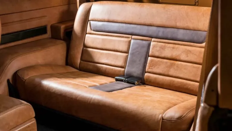 1976 Classic Ford Bronco rear seat