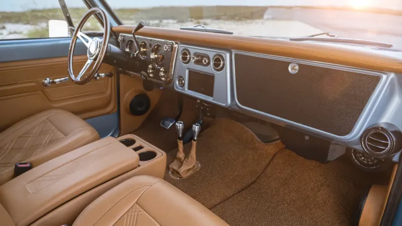 Velocity 1970 Chevrolet K5 Blazer Interior