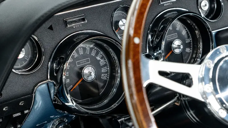 1968 Brittany Blue Mustang 11