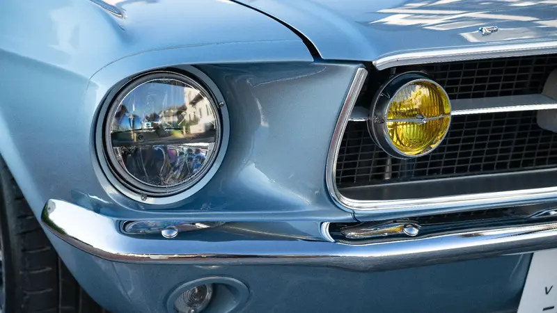 1968 Brittany Blue Mustang 20