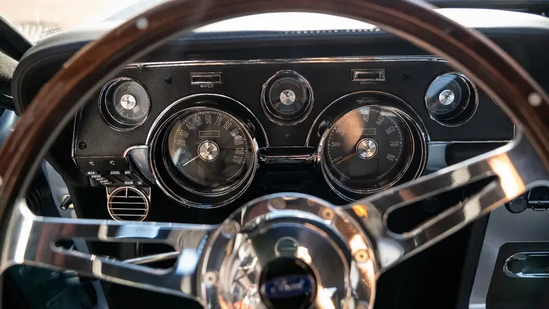 1968 Brittany Blue Mustang 22