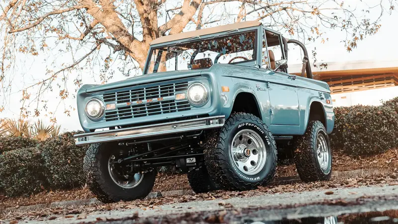 4 1967 Brittany Blue Bronco