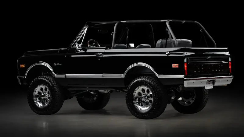 1972 K5 Blazer back in showroom