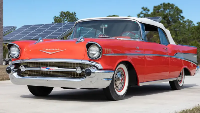 6 1957 Chevrolet Bel Air