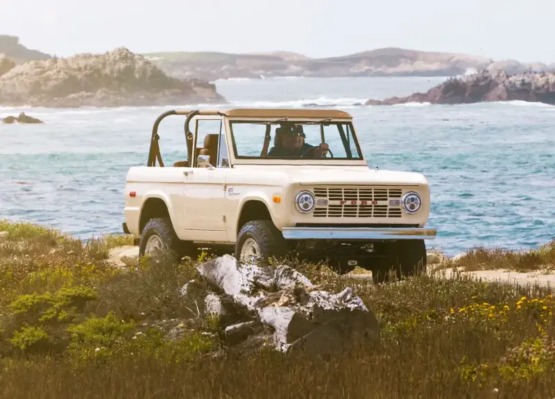 Velocity Ford Bronco driving