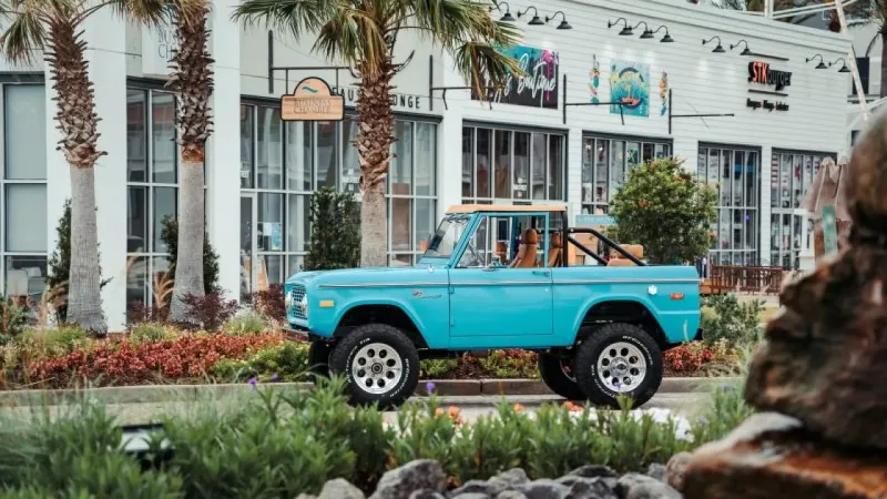Velocity Classic Bronco Parked