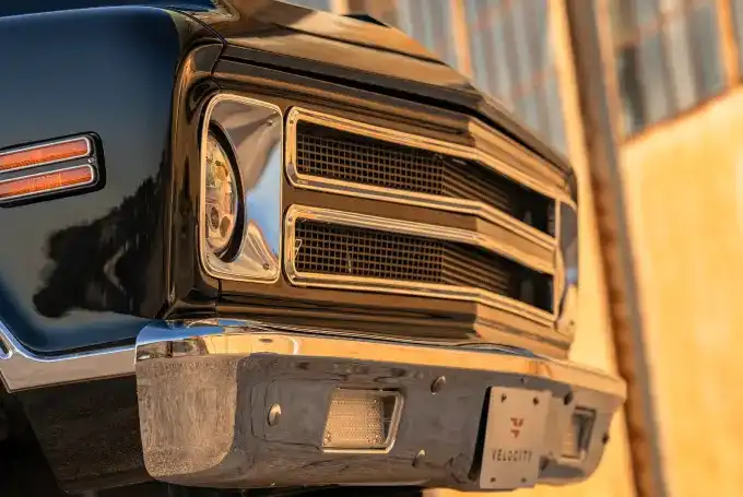 Restored Chevrolet C10 Grille
