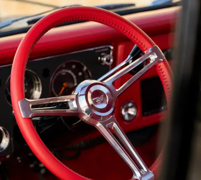 Custom Spac Industries Billet Steering Wheel