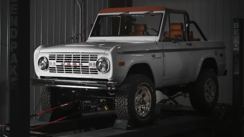 Classic Bronco on Dyno