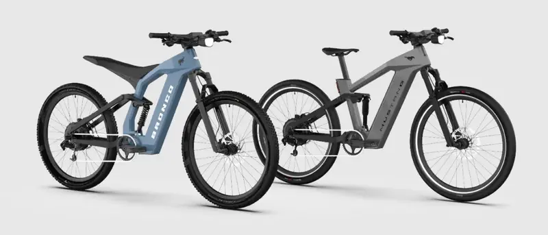 Classic Ford Mustang Classic Ford Bronco Ebike