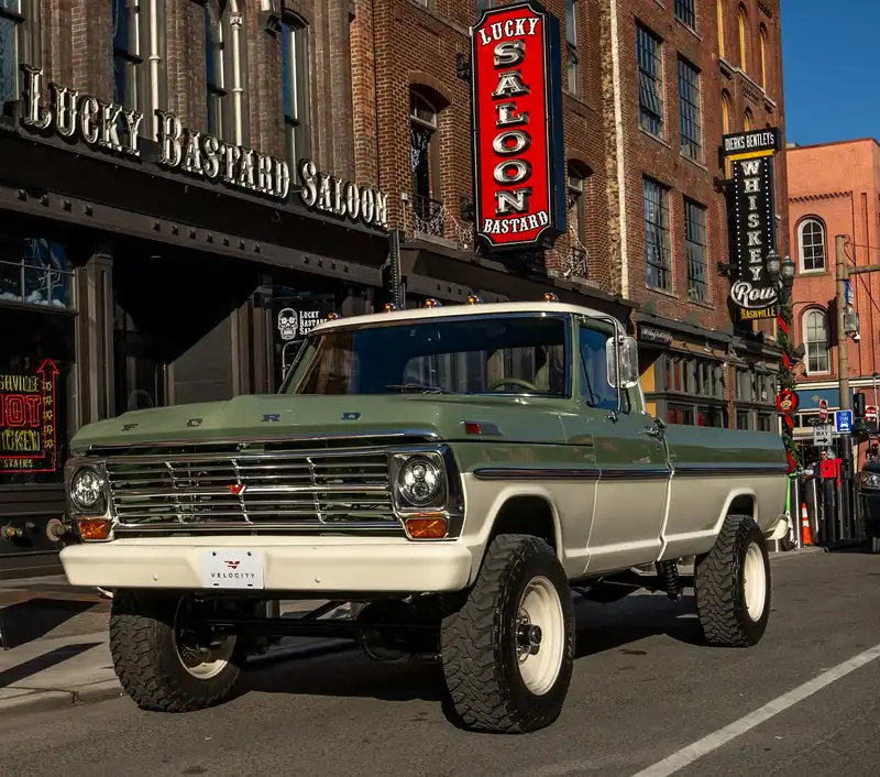 Velocity Classic Ford F250 Post Malone Video