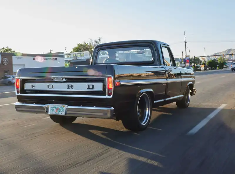 Velocity Classic Ford F100 Rear Driving