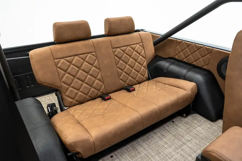Vintage Ford Bronco For Sale_9033_Velocity Restorations_rear Seat