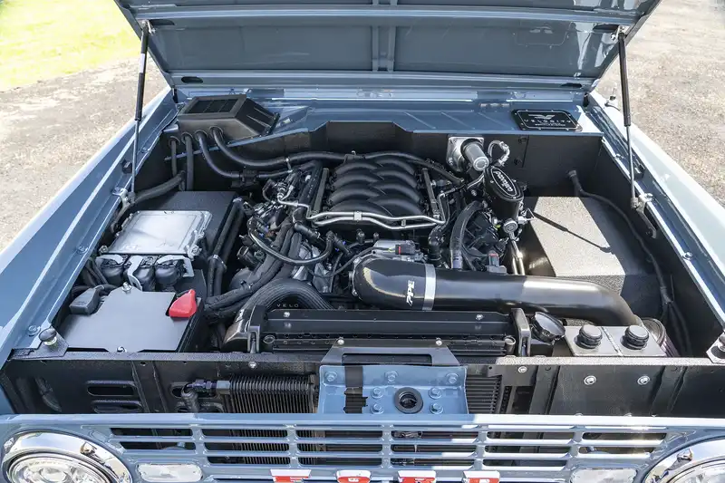 Vintage Ford Bronco For Sale_9033_Velocity Restorations_engine