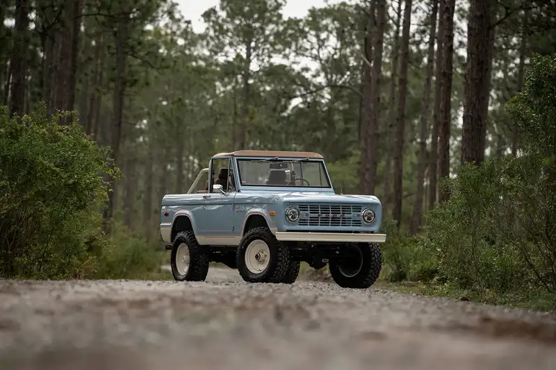 Velocity Ford Bronco classic car restomod