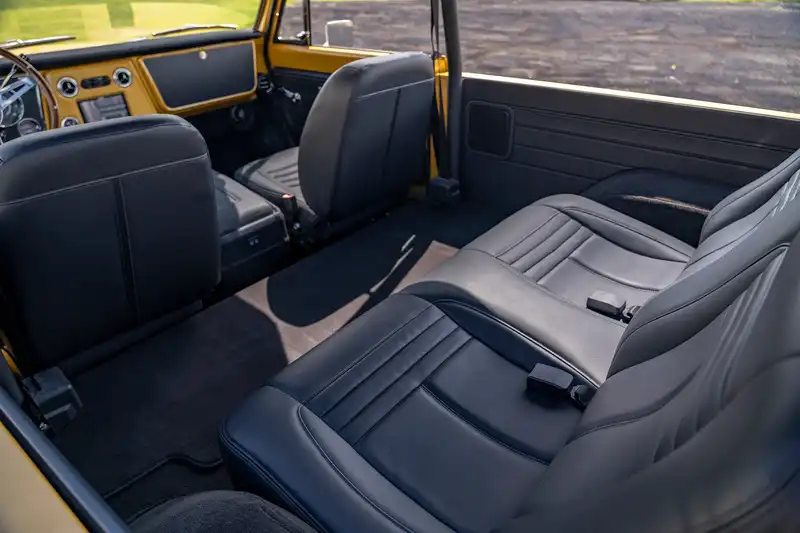 Classic Chevy K5 Blazer Back Seat War Bonnet
