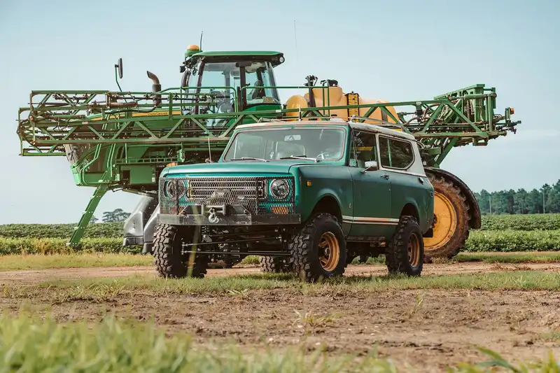 Classic International Scout Restomod Front
