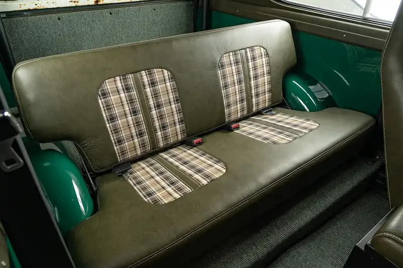 Classic International Scout Restomod Rear Seat