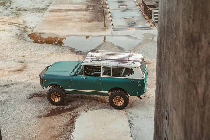 Classic International Scout Restomod Overhead