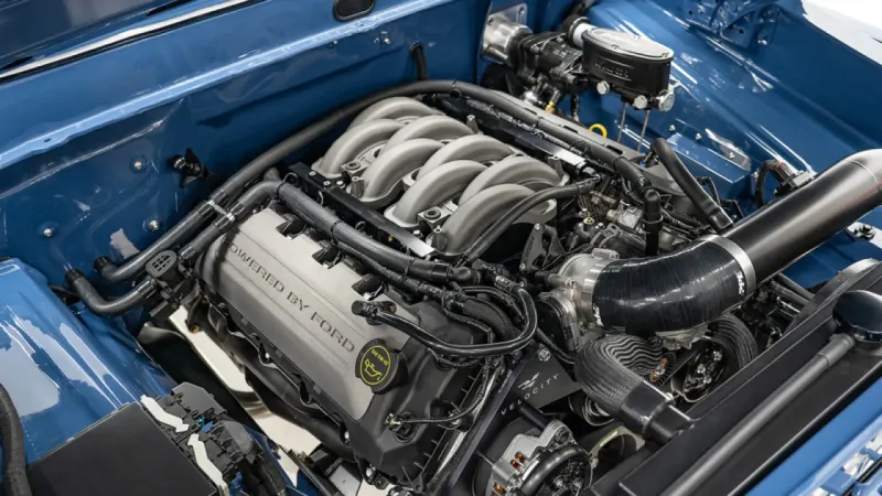 1970 Velocity Custom Ford F250 Coyote V8 Engine