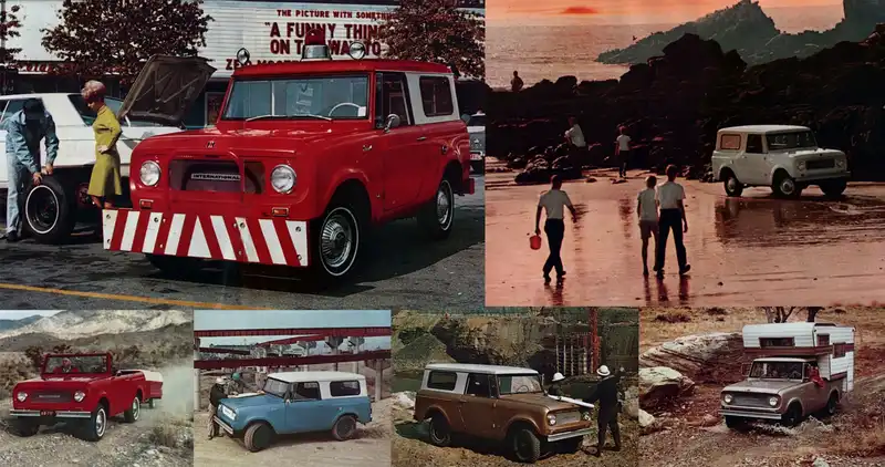 Classic International Scout 80800 Brochure Images