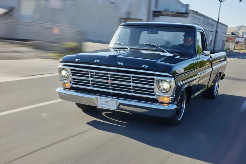 Velocity Street Truck Restomod Driving