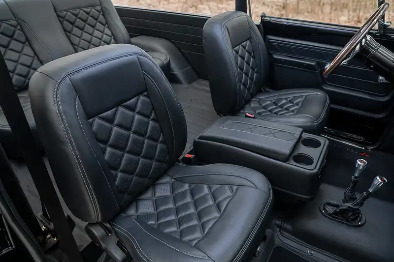 classic ford bronco interior
