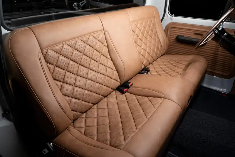 classic ford truck interior