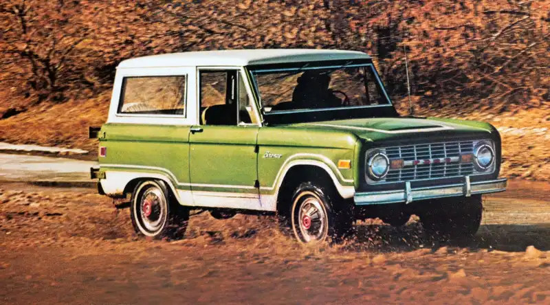 1977 Ford Bronco Ranger Package Brochure