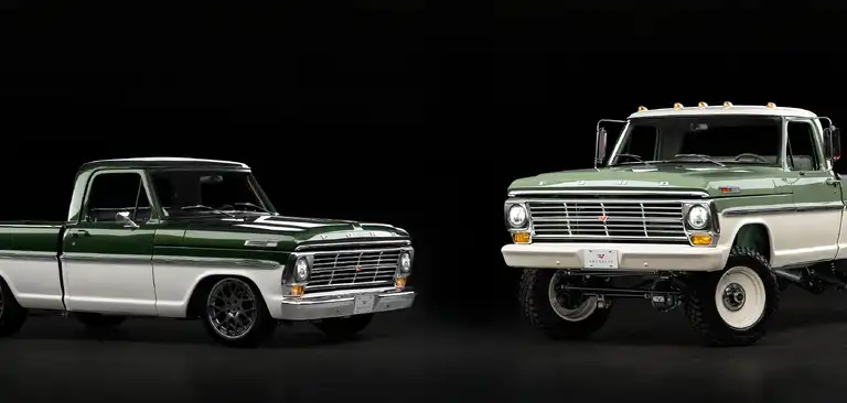 Featured Builds: Post Malone Takes Classic Ford Truck Duo to a Trillion
