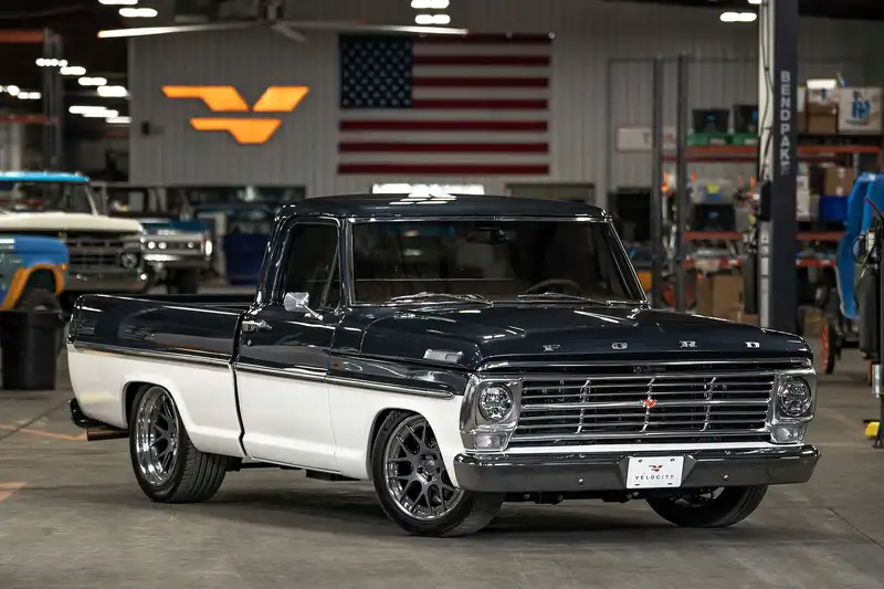 Classic Ford F100 In Shop