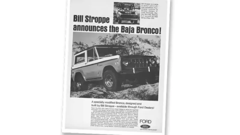Bill Stroppe's Baja Bronco