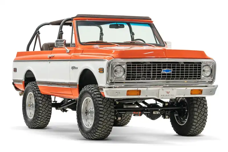 1969 Hugger Orange Chevy K5 Blazer For Sale_1Main Card
