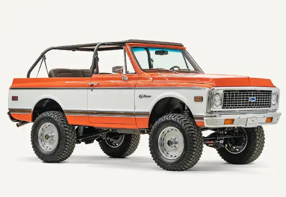 Featured Build: Re-Engineered Classic Chevy K5 Blazer in Hugger Orange