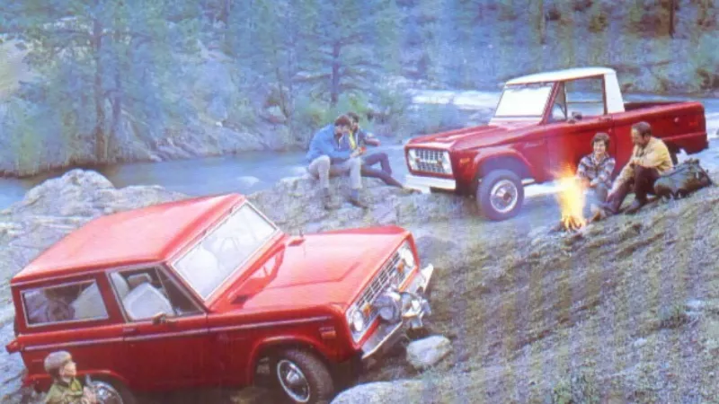 1971 Classic Ford Bronco ad
