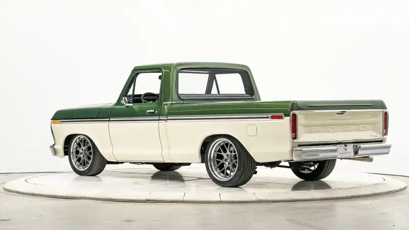 1974 Vintage Ford F100 For Sale_13 Driver Side Rear 3.4