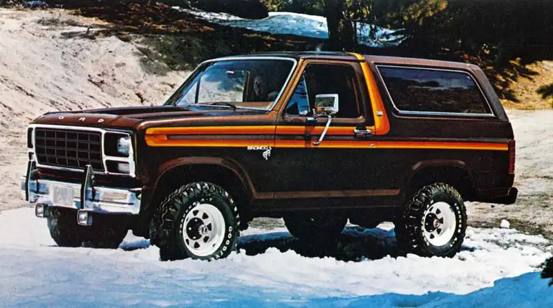 1980 Ford Bronco Free Wheeling