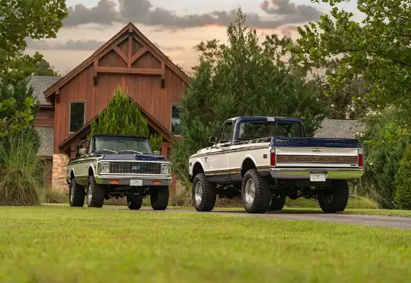 Two Legends, One Vision: The Story Behind These Commissioned “K32” Classic Chevy Trucks