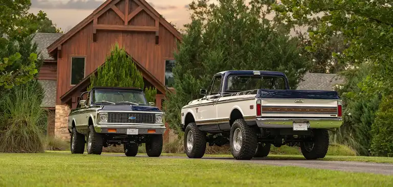Two Legends, One Vision: The Story Behind These Commissioned “K32” Classic Chevy Trucks