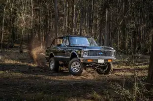 Rugged Adventures_Black Classic Chevy K5 Blazer