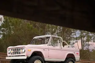 Coastal Escapes_Pink Classif Ford Bronco