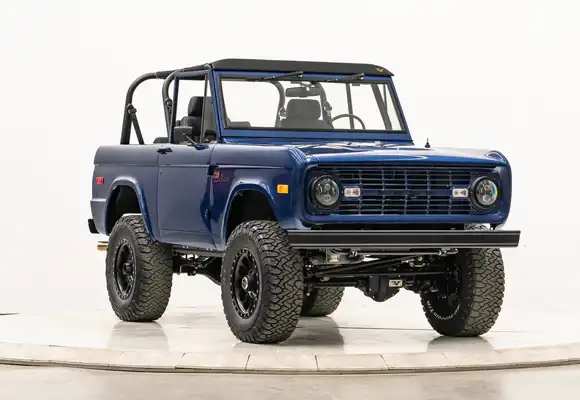 Black and Blue: This Classic Ford Bronco is a Bruiser
