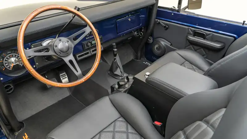 1969 Classic Ford Bronco_ 14 15 Driver Side Interior